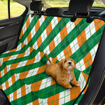 Irish Argyle Pattern Print Pet Car Back Seat Cover