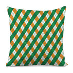 Irish Argyle Pattern Print Pillow Cover