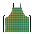 Irish Buffalo Check Pattern Print Apron