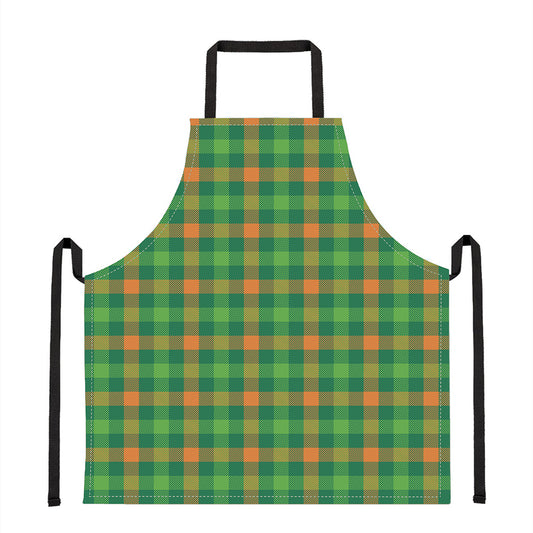 Irish Buffalo Check Pattern Print Apron