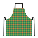 Irish Buffalo Check Pattern Print Apron