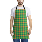 Irish Buffalo Check Pattern Print Apron