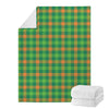 Irish Buffalo Check Pattern Print Blanket