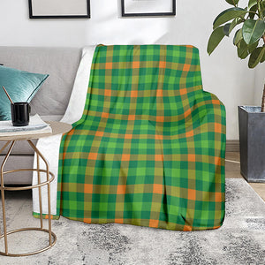 Irish Buffalo Check Pattern Print Blanket