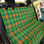 Irish Buffalo Check Pattern Print Pet Car Back Seat Cover