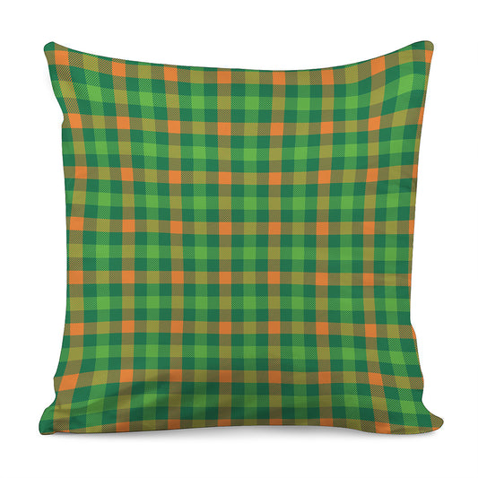 Irish Buffalo Check Pattern Print Pillow Cover