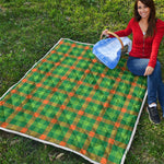 Irish Buffalo Check Pattern Print Quilt