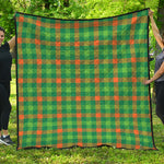 Irish Buffalo Check Pattern Print Quilt