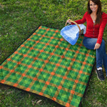 Irish Buffalo Check Pattern Print Quilt