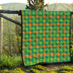 Irish Buffalo Check Pattern Print Quilt