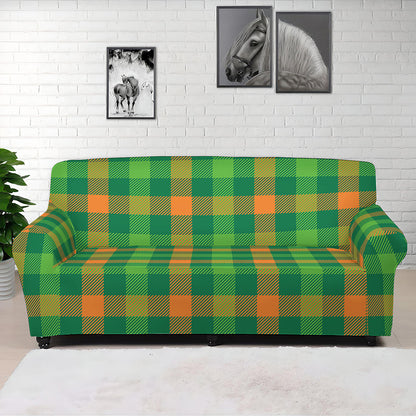 Irish Buffalo Check Pattern Print Sofa Cover