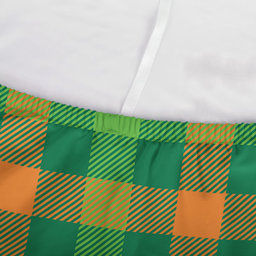 Irish Buffalo Check Pattern Print Sofa Cover
