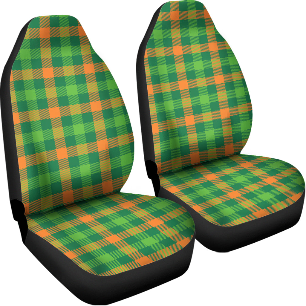 Irish Buffalo Check Pattern Print Universal Fit Car Seat Covers