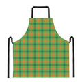 Irish Buffalo Plaid Pattern Print Apron