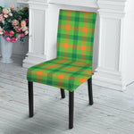 Irish Buffalo Plaid Pattern Print Dining Chair Slipcover