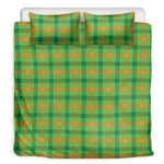 Irish Buffalo Plaid Pattern Print Duvet Cover Bedding Set