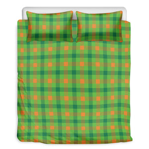 Irish Buffalo Plaid Pattern Print Duvet Cover Bedding Set