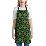 Irish Celtic Symbol Pattern Print Apron