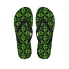 Irish Celtic Symbol Pattern Print Flip Flops