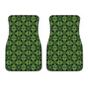 Irish Celtic Symbol Pattern Print Front Car Floor Mats