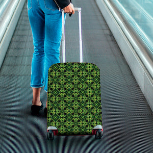 Irish Celtic Symbol Pattern Print Luggage Cover