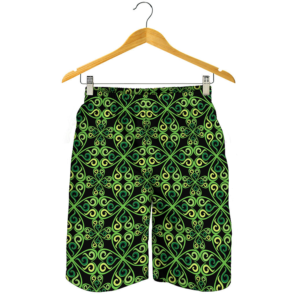 Irish Celtic Symbol Pattern Print Men's Shorts