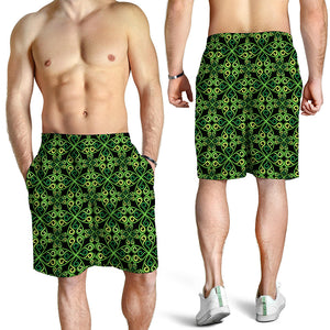 Irish Celtic Symbol Pattern Print Men's Shorts