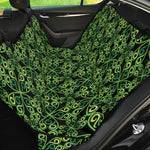 Irish Celtic Symbol Pattern Print Pet Car Back Seat Cover