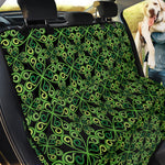 Irish Celtic Symbol Pattern Print Pet Car Back Seat Cover