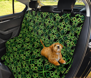 Irish Celtic Symbol Pattern Print Pet Car Back Seat Cover