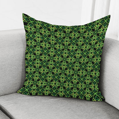 Irish Celtic Symbol Pattern Print Pillow Cover
