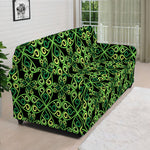Irish Celtic Symbol Pattern Print Sofa Cover
