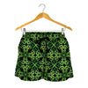 Irish Celtic Symbol Pattern Print Women's Shorts