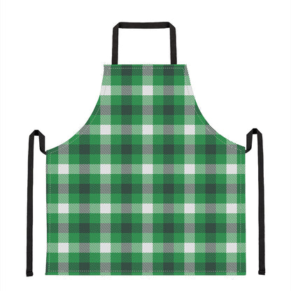 Irish Check Saint Patrick's Day Print Apron