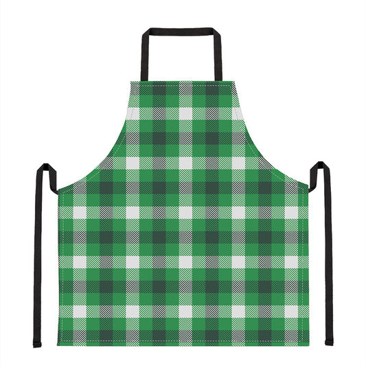 Irish Check Saint Patrick's Day Print Apron