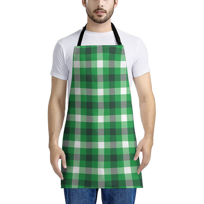 Irish Check Saint Patrick's Day Print Apron
