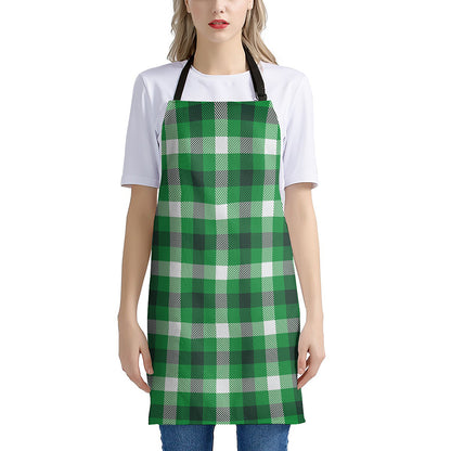 Irish Check Saint Patrick's Day Print Apron
