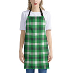 Irish Check Saint Patrick's Day Print Apron