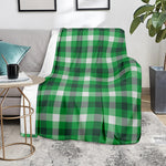 Irish Check Saint Patrick's Day Print Blanket