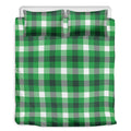 Irish Check Saint Patrick's Day Print Duvet Cover Bedding Set