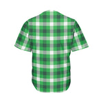 Irish Check Saint Patrick's Day Print Men's Baseball Jersey
