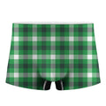 Irish Check Saint Patrick's Day Print Men's Boxer Briefs
