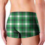 Irish Check Saint Patrick's Day Print Men's Boxer Briefs