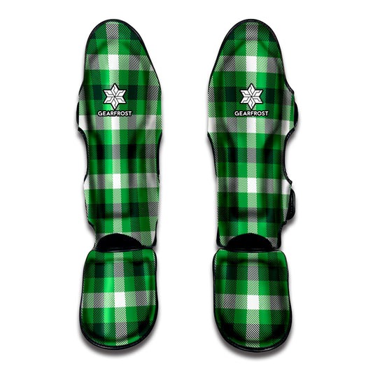 Irish Check Saint Patrick's Day Print Muay Thai Shin Guard
