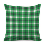 Irish Check Saint Patrick's Day Print Pillow Cover