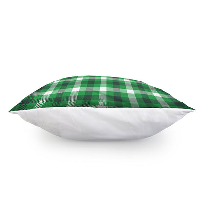 Irish Check Saint Patrick's Day Print Pillow Cover