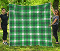 Irish Check Saint Patrick's Day Print Quilt