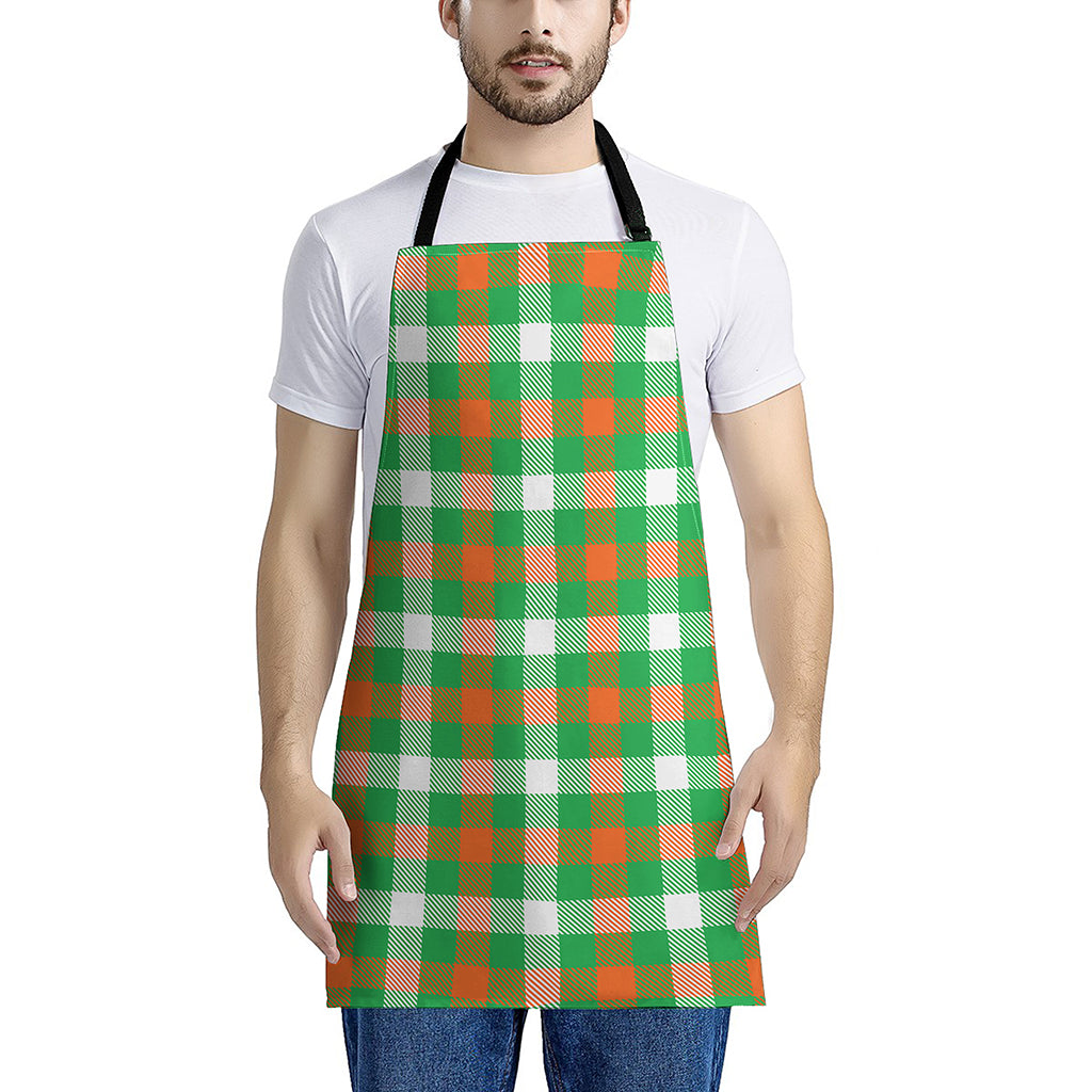 Irish Checkered St. Patrick's Day Print Apron