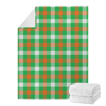 Irish Checkered St. Patrick's Day Print Blanket