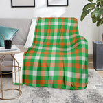 Irish Checkered St. Patrick's Day Print Blanket